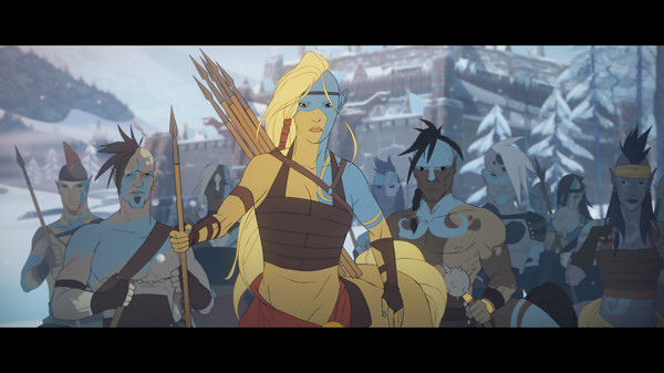 Игра The Banner Saga 2, скриншот