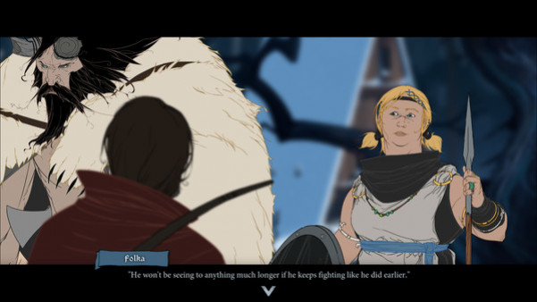 Игра The Banner Saga 2, скриншот