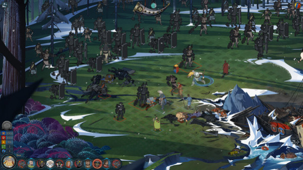 Игра The Banner Saga 2, скриншот