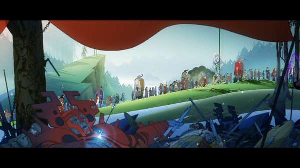 Игра The Banner Saga 2, скриншот