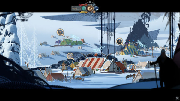 Игра The Banner Saga, скриншот
