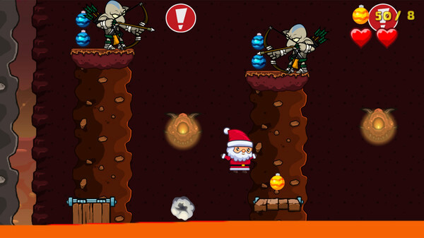 Игра The battle for Christmas, скриншот