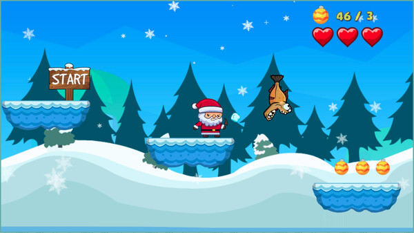 Игра The battle for Christmas, скриншот