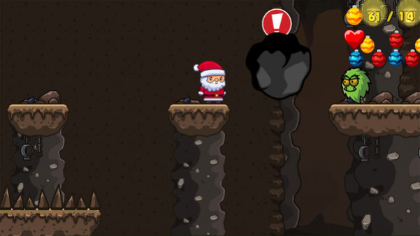 Игра The battle for Christmas, скриншот