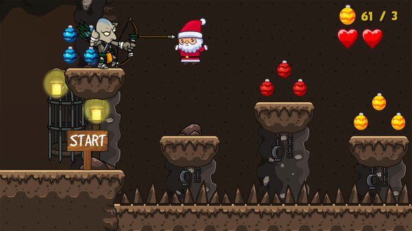 Игра The battle for Christmas, скриншот