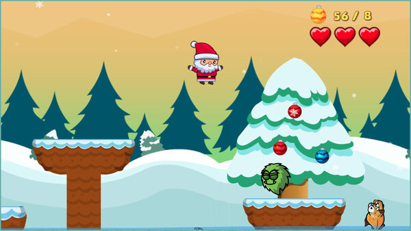 Игра The battle for Christmas, скриншот