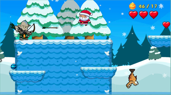 Игра The battle for Christmas, скриншот