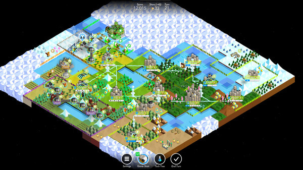 Игра The Battle of Polytopia - Cymanti Tribe, скриншот
