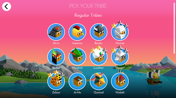 Игра The Battle of Polytopia, скриншот