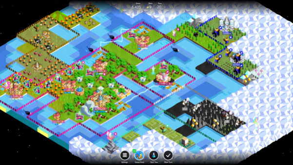 Игра The Battle of Polytopia - ∑∫ỹriȱŋ Tribe, скриншот