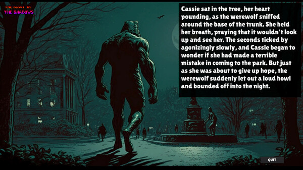 Игра The Beast in the Shadows, скриншот