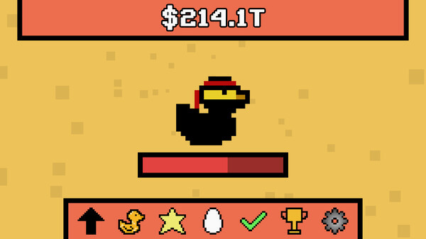 Игра The Best Duck Clicker, скриншот