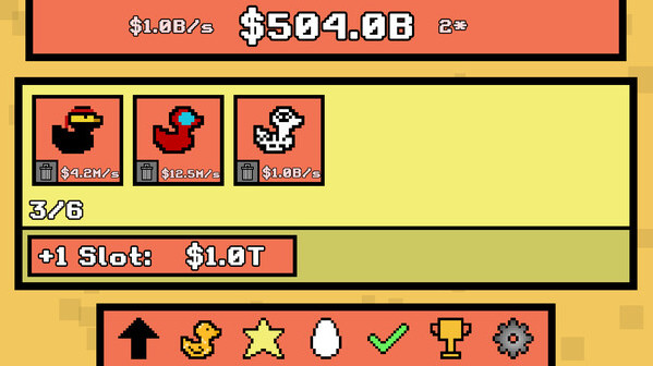 Игра The Best Duck Clicker, скриншот