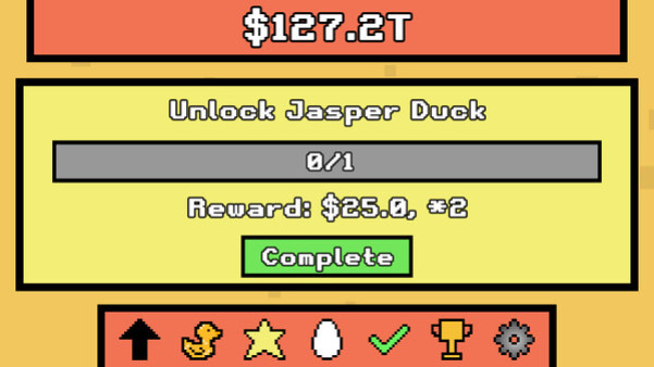 Игра The Best Duck Clicker, скриншот