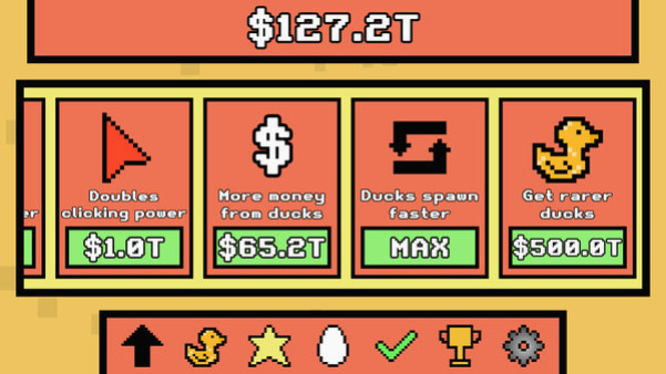 Игра The Best Duck Clicker, скриншот