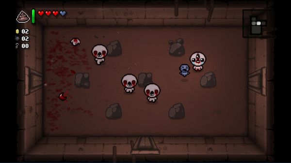 Игра The Binding of Isaac: Rebirth, скриншот