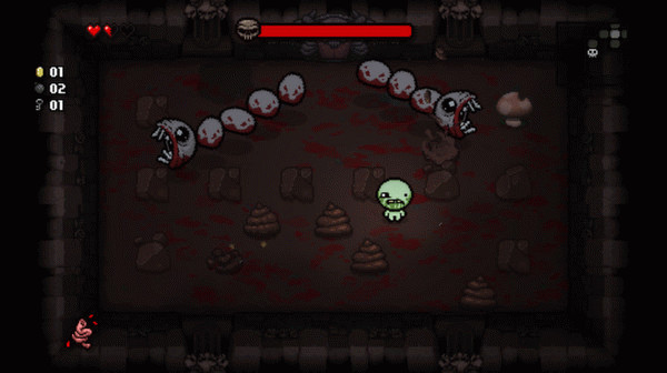 Игра The Binding of Isaac: Rebirth, скриншот