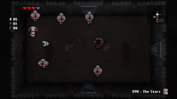 Игра The Binding of Isaac: Rebirth, скриншот