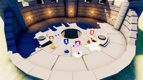 Игра The Blobs Fight, скриншот