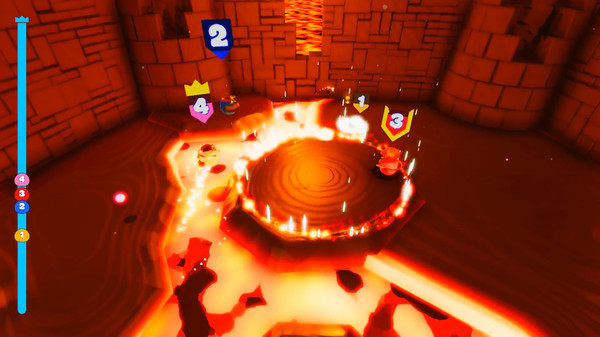 Игра The Blobs Fight, скриншот