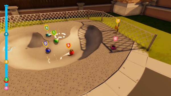 Игра The Blobs Fight, скриншот