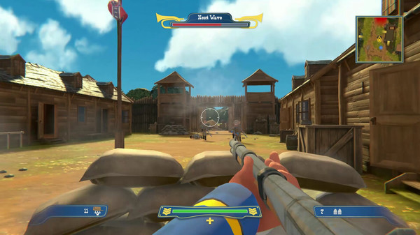 Игра The Bluecoats: North & South, скриншот