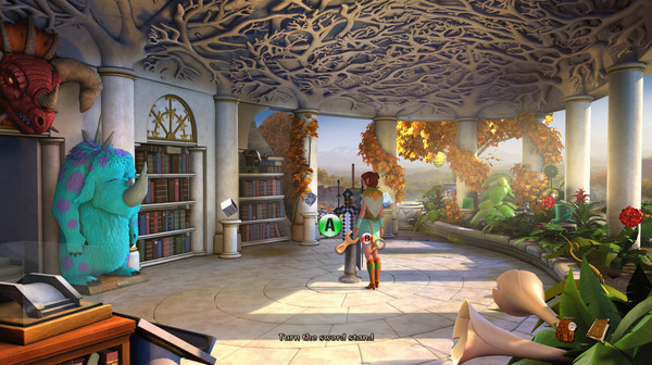 Игра The Book of Unwritten Tales 2, скриншот