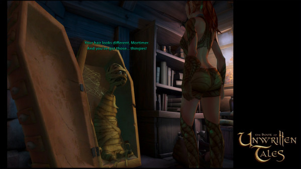 Игра The Book of Unwritten Tales, скриншот
