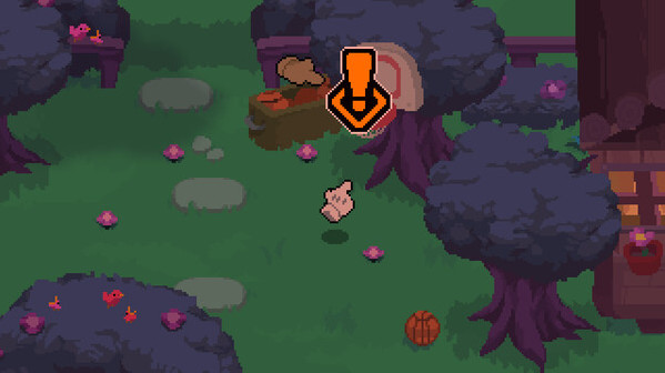 Игра The Bunny Graveyard, скриншот