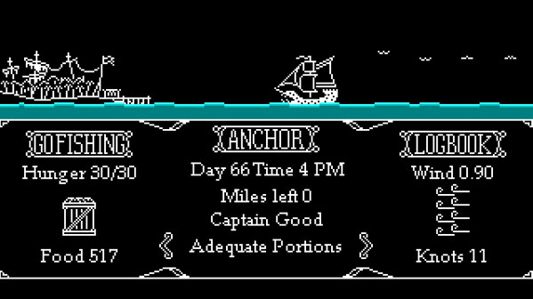 Игра The Caribbean Sail, скриншот