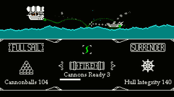 Игра The Caribbean Sail, скриншот
