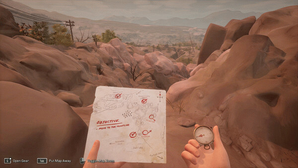 Игра The Caribou Trail, скриншот