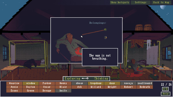 Игра The Case of the Golden Idol, скриншот