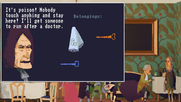 Игра The Case of the Golden Idol, скриншот