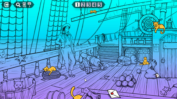Игра The Cats of Monte Cristo, скриншот