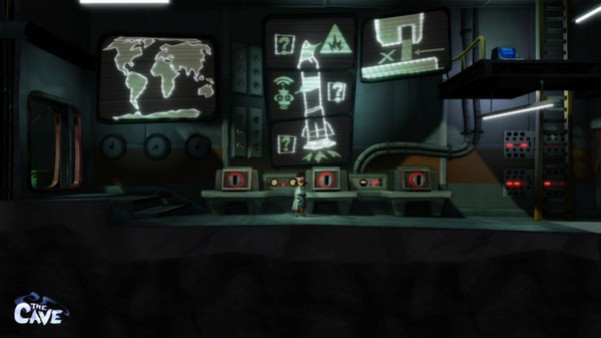 Игра The Cave, скриншот