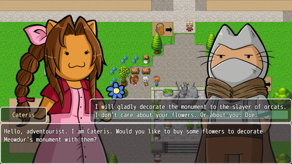 Игра The Chronicles of Nyanya, скриншот