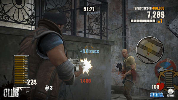 Игра The Club, скриншот