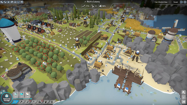 Игра The Colonists, скриншот