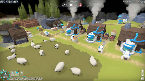 Игра The Colonists, скриншот