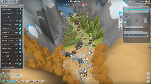 Игра The Colonists, скриншот