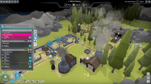 Игра The Colonists, скриншот