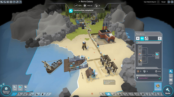 Игра The Colonists, скриншот