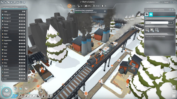 Игра The Colonists, скриншот