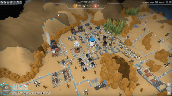 Игра The Colonists, скриншот
