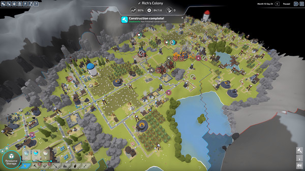 Игра The Colonists, скриншот