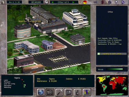 Игра The Corporate Machine, скриншот