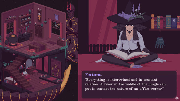 Игра The Cosmic Wheel Sisterhood, скриншот