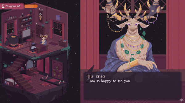 Игра The Cosmic Wheel Sisterhood, скриншот