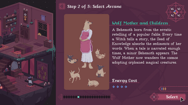 Игра The Cosmic Wheel Sisterhood, скриншот